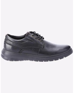 Hush Puppies Triton Leather Shoes - Blue