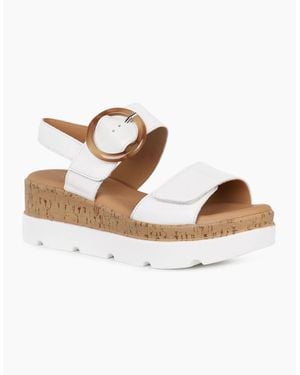 Lotus Cammie Sandals - White