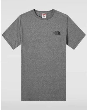 The North Face Simple Dome Short Sleeve T-Shirt - Grey