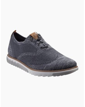 Hush Puppies Expert Wingtip Casual Trainers - Blue