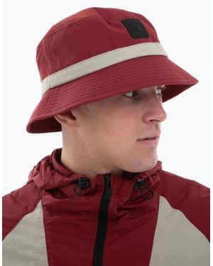 PEACEFUL HOOLIGAN Sonic Dark Bucket Hat - Red