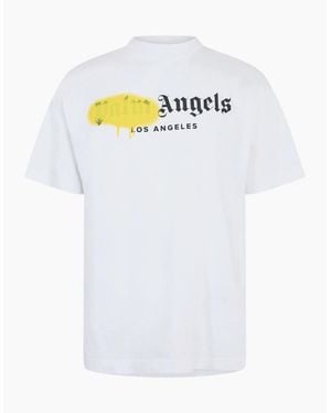 Palm Angels Palm La Tee - White