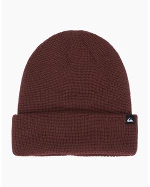 Quiksilver Performer Ribbed Beanie - Red