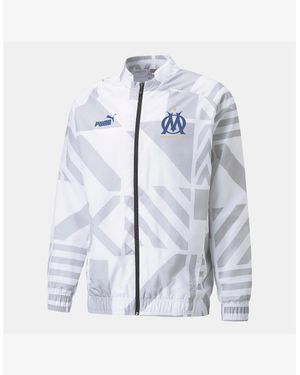 PUMA De Marseille Fc Prematch Jacket - Blue