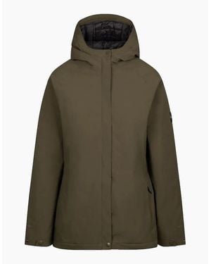 Trespass Ladies Carlotta Raincoat - Green