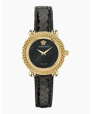 Versace Greca Twist Analogue Quartz Watch - Metallic