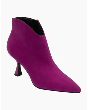 Lotus Amelia Ankle Boots - Purple