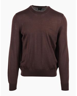 BOSS Boss Boss H Leno Sweatshirt Dark - Brown