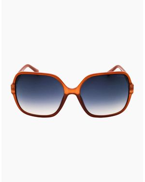 Guess Gradient Lens Light Sunglasses - Blue