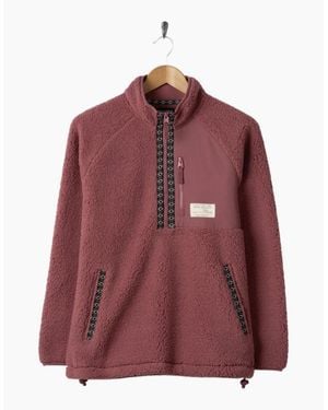 Saltrock Lya Half Zip Fleece - Purple