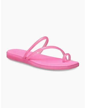 Crocs™ Miami Jely Toe Loop Eva Lemonade Sandals - Pink