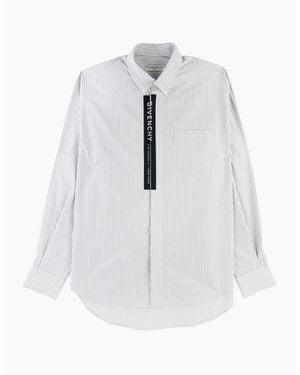 Givenchy Poplin Shirt Tape - White