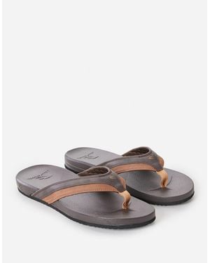 Rip Curl Rip Curl Soft Top Open Toe Flip Flops - Brown