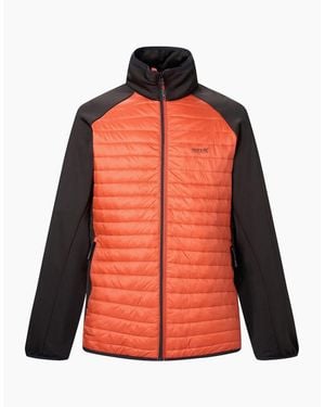 Regatta Clumber Hybrid Jacket - Orange