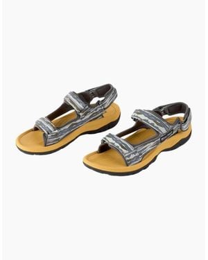 Saltrock Walkabout Camo Stripe Sandals - Green