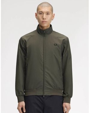 Fred Perry Brentham Jacket - Green