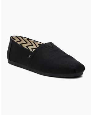 TOMS Alpargata Cotton Shoes - Black