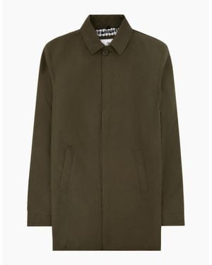 Aquascutum Shell Active Mid Trench Coat Army 06 - Green