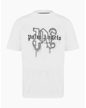 Palm Angels Palm La Mono Tee - White