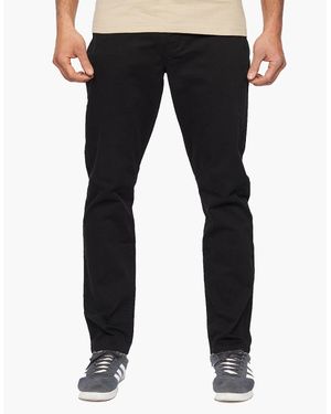 Duck and Cover Duck And Cover Duck And Cover Franztown Chinos (Slim Ft) - Black