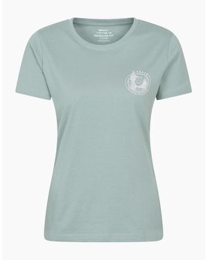 Mountain Warehouse Ladies London Short-Sleeved T-Shirt - Blue