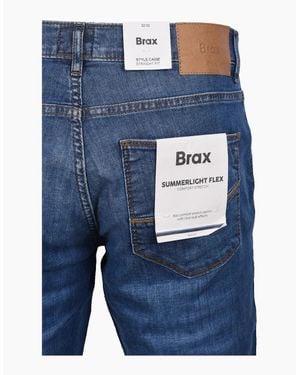 Brax Cadiz Jeans Light Denim - Blue