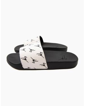 Giuseppe Zanotti Burel 10 Logo Sliders - Black