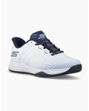 Skechers Slip-Ins Relaxed Fit Viper Court Reload Trainers - Blue