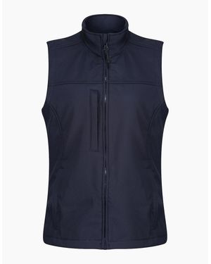 Regatta Ladies Flux Softshell Gilet - Blue