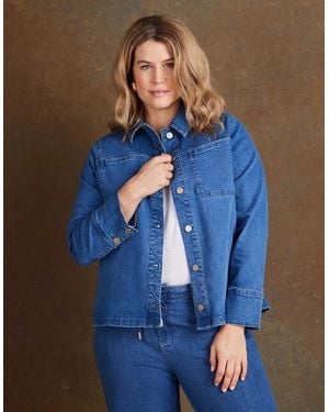 Live Unlimited London Denim Jacket - Blue