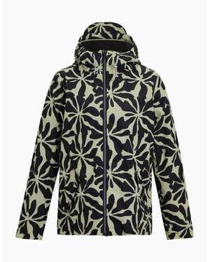 Regatta Ladies Bayletta Abstract Floral Waterproof Jacket - Multicolour