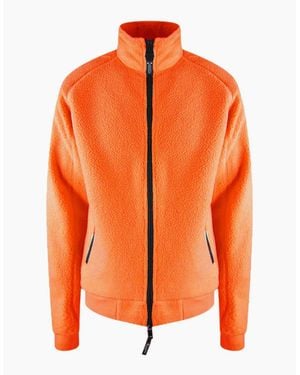 Aquascutum Active One Colour Sherpa Rust Sherpa Jacket - Orange