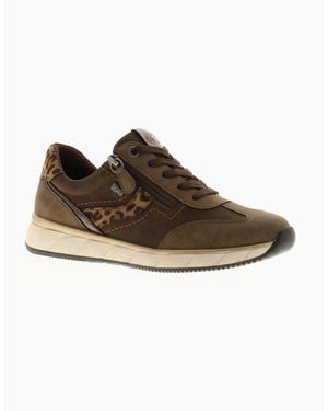 Relife Trainers Reliant Lace Up Uk Size - Brown