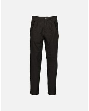 C.P. Company Loose Fit Stretch Satin Trousers - Black