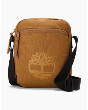 Timberland Cross Body Bag With Logo - Brown