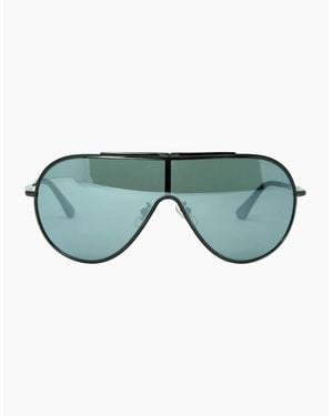 Police Spl964M F39X Dark Sunglasses - Green