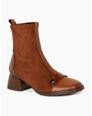 Hispanitas Marsella Ankle Boots - White
