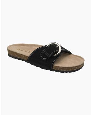 Ravel Salton Slider Sandals - Black