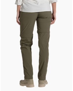 Craghoppers Ladies Pro Iii Nosilife Convertible Trousers - Green