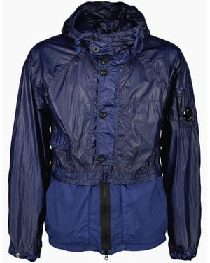 C.P. Company Taylon L Mixed Lens Jacket - Blue