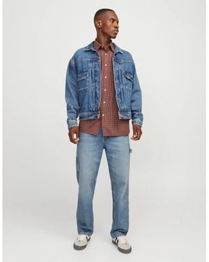 Jack & Jones Eddie Carpenter Relaxed Fit Jeans - Blue