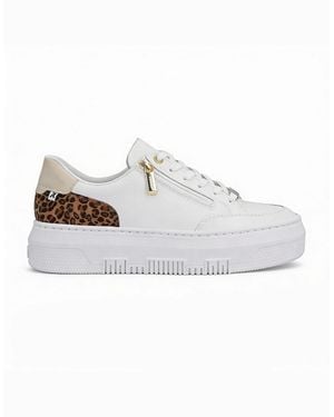 Rieker Enya Court Trainers Multi - White