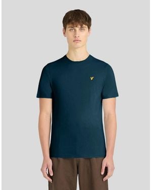 Lyle & Scott Everyday Cotton Crew Neck T-Shirt - Blue