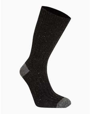 Craghoppers Torver Walking Socks Pepper Light - Black
