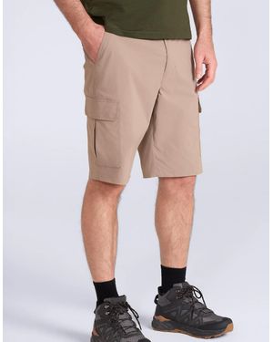 Mountain Warehouse Delta Stretch Cargo Shorts - Natural
