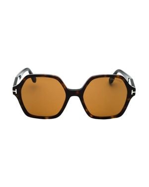 Tom Ford Romy Dark Havana Sunglasses - Brown