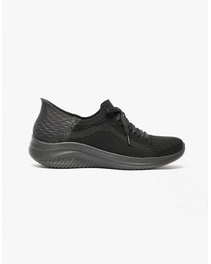 Skechers 149710/Bbk Ultra Flex 3.0-Brilliant Path Trainers - Black