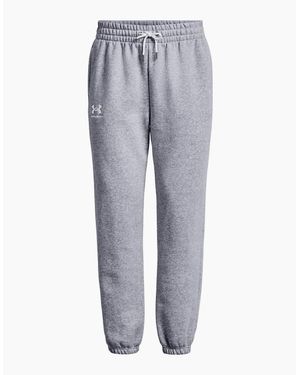 Under Armour Icon Fleece Performance Tracksuit Bottom - Grey