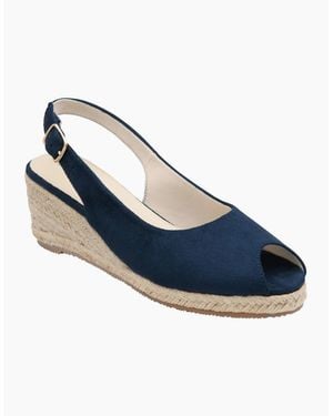 Lotus Gabriella Wedge Sandals - Blue