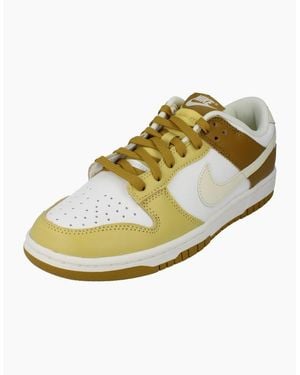 Nike Dunk Low Retro Trainers Fz4042 716 - Metallic